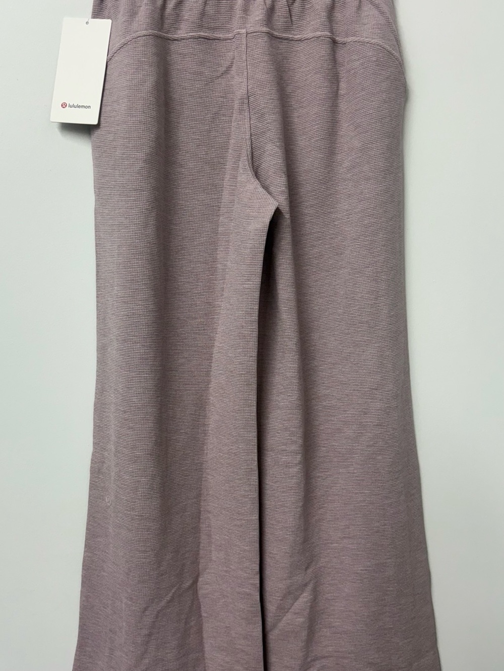 LuluLemon Scuba Oversized Full-Zip Waffle Knit Hoodie+Pant SET in Heathered Pink - Picture 6 of 10